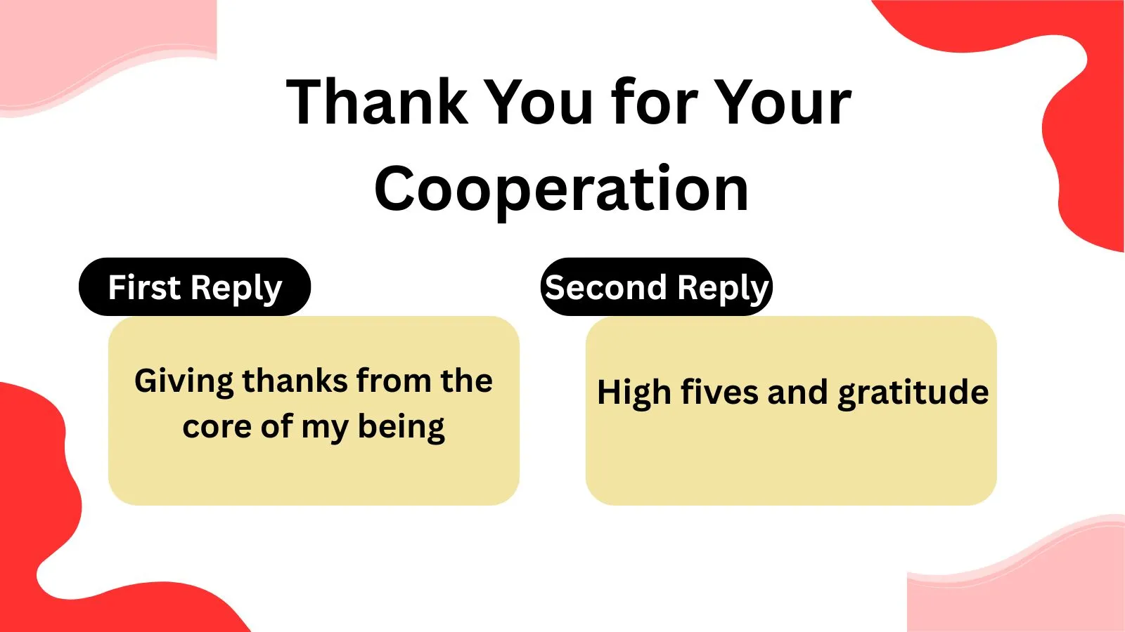 You are currently viewing 220 Different Other Ways to Say Thank You for Your Cooperation
