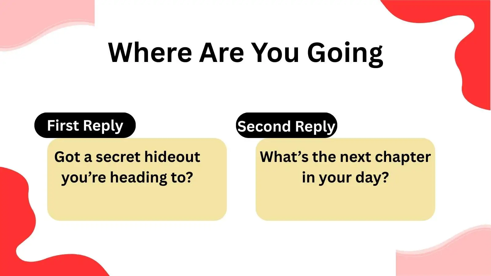 Read more about the article 220 Different Other Ways to Say Where Are You Going in 2025
