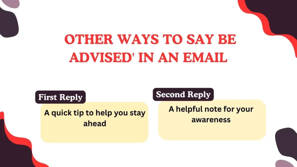220 Different Other Ways to Say Please Be Advised’ in an Email for 2025