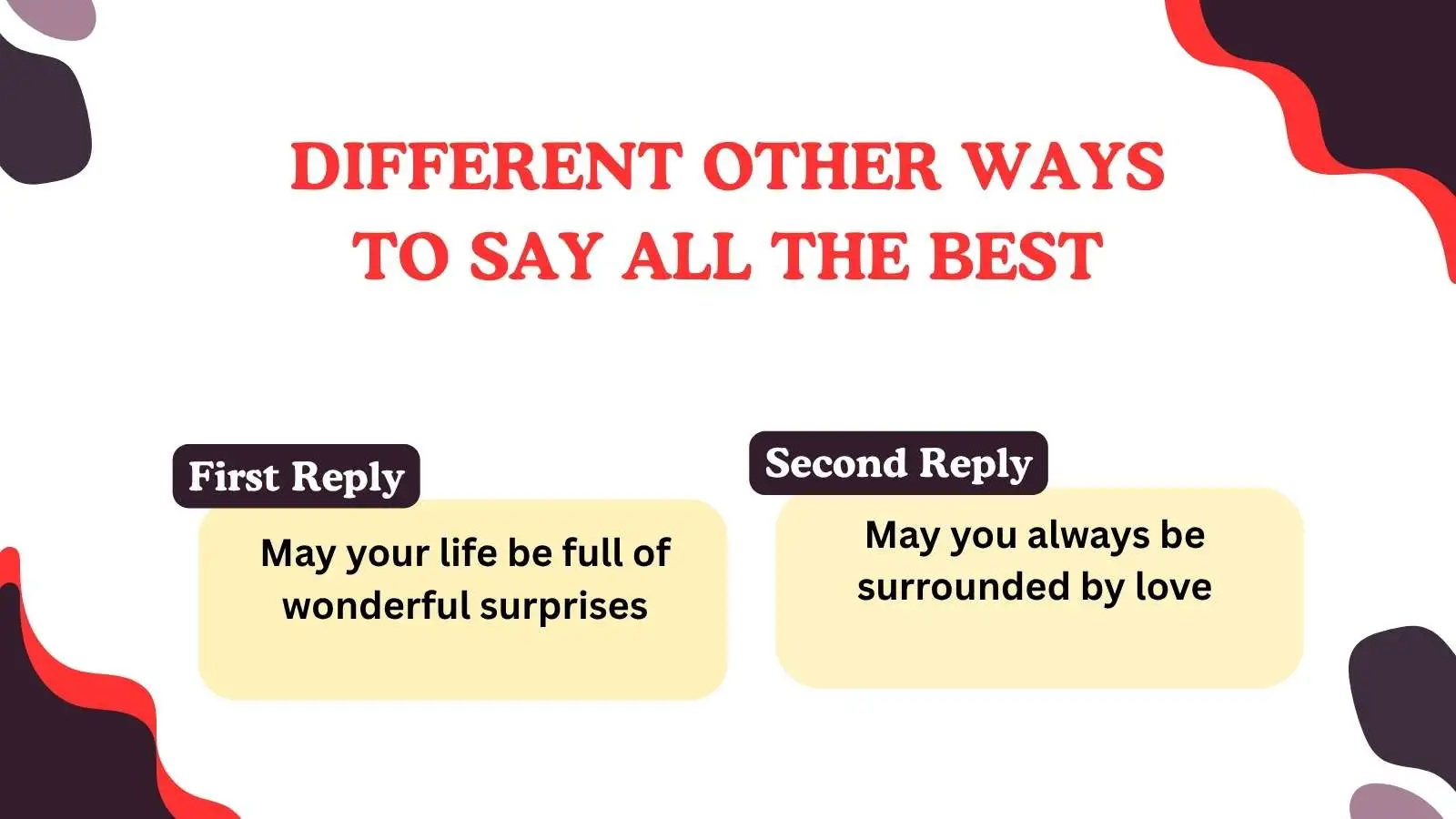 You are currently viewing 220 Different Other Ways to Say All the Best for 2025