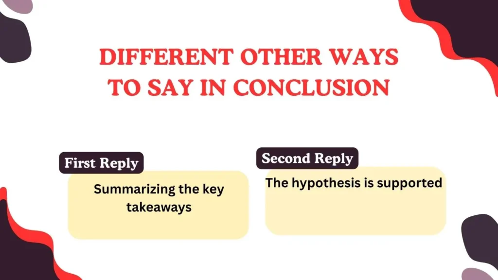 220 Different Other Ways to Say In Conclusion for 2025