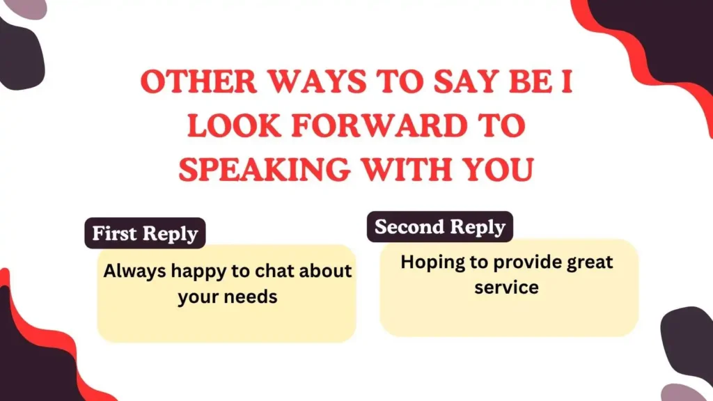 220 Different Other Ways to Say I Look Forward to Speaking With You for 2025