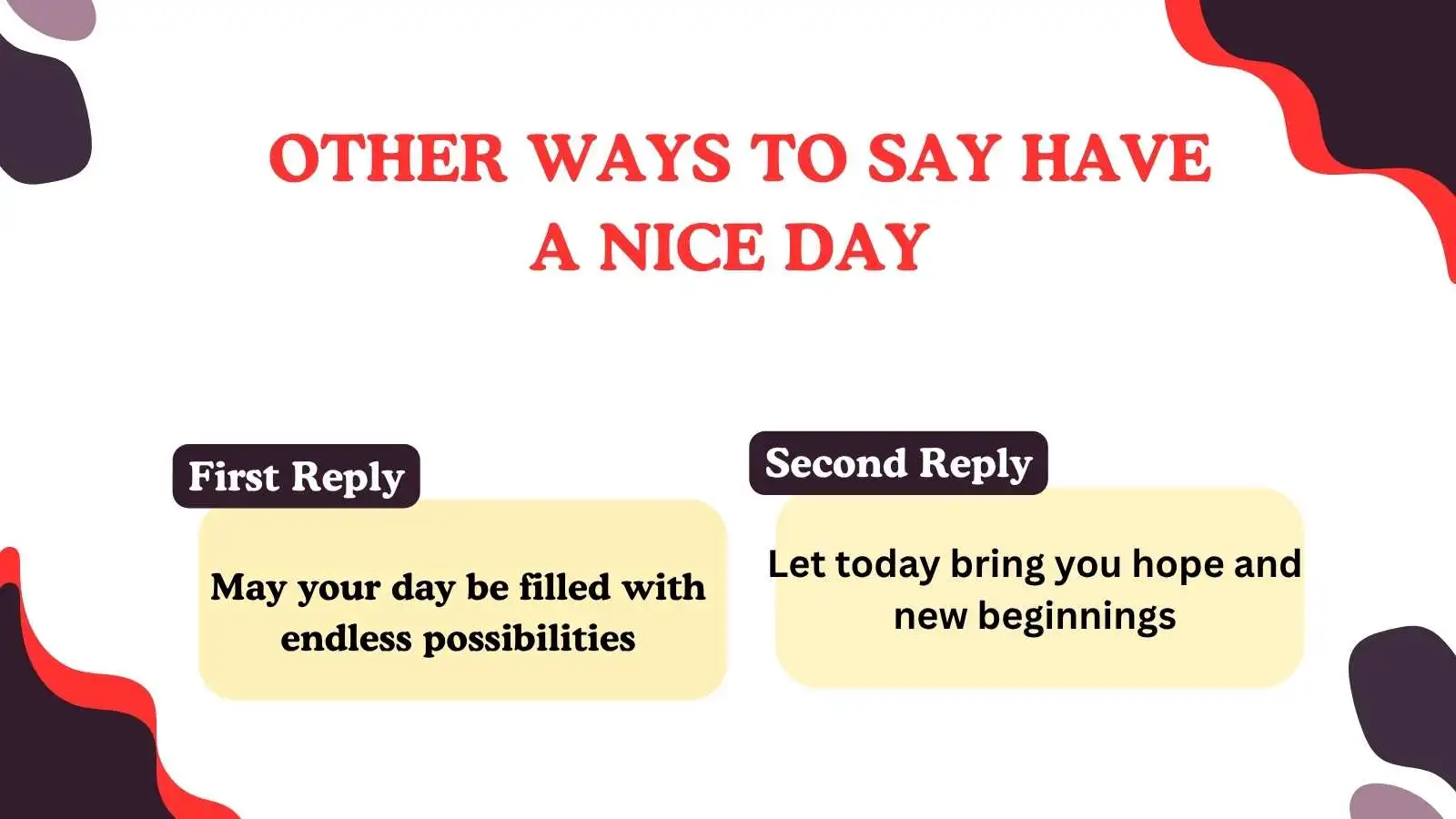You are currently viewing 220 Different Other Ways to Say Have a Nice Day for 2025