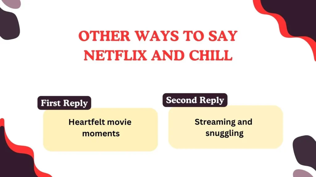 Other Ways to Say Netflix and Chill