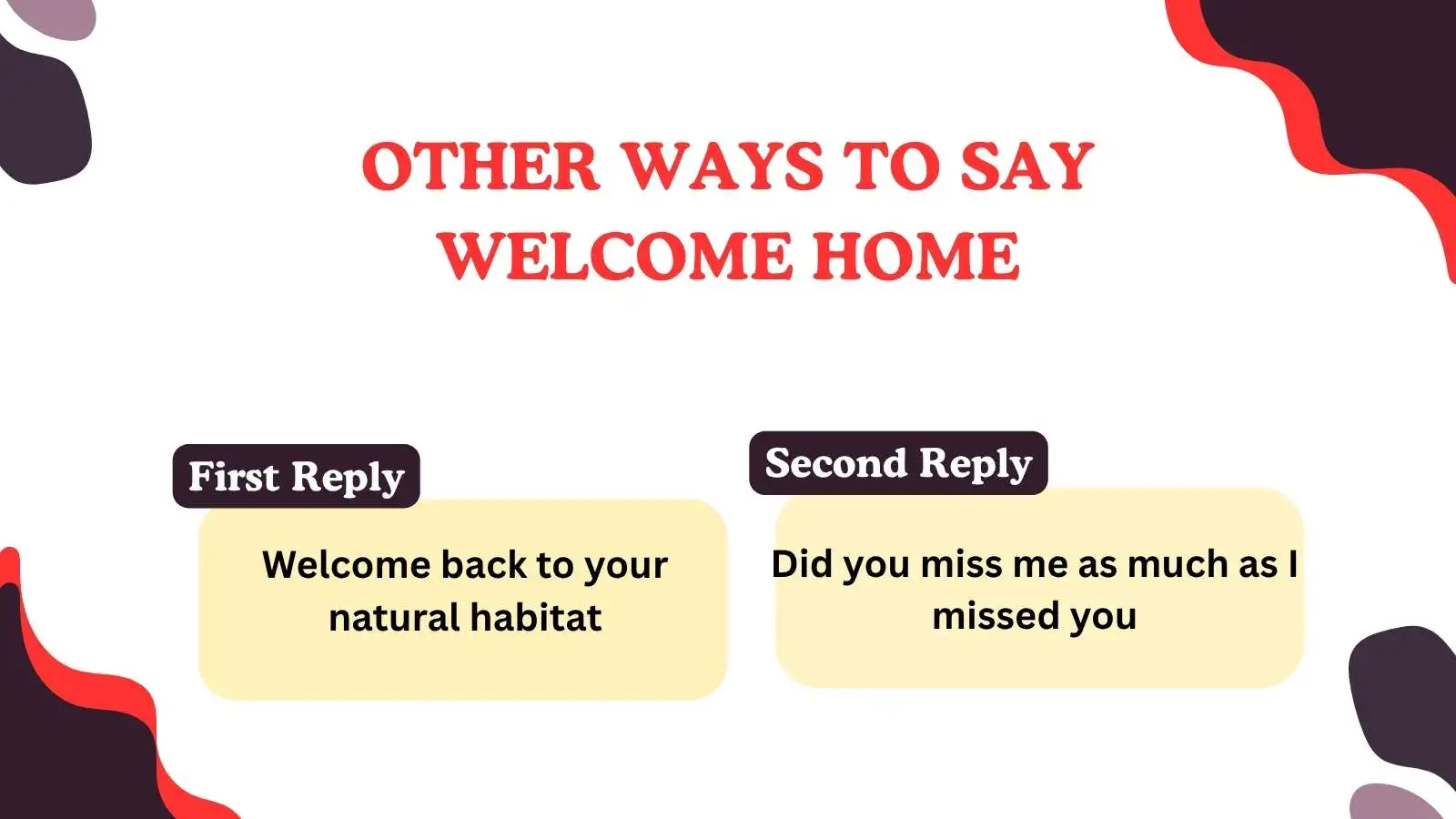 You are currently viewing 220 Different Other Ways to Say Welcome Home in 2025