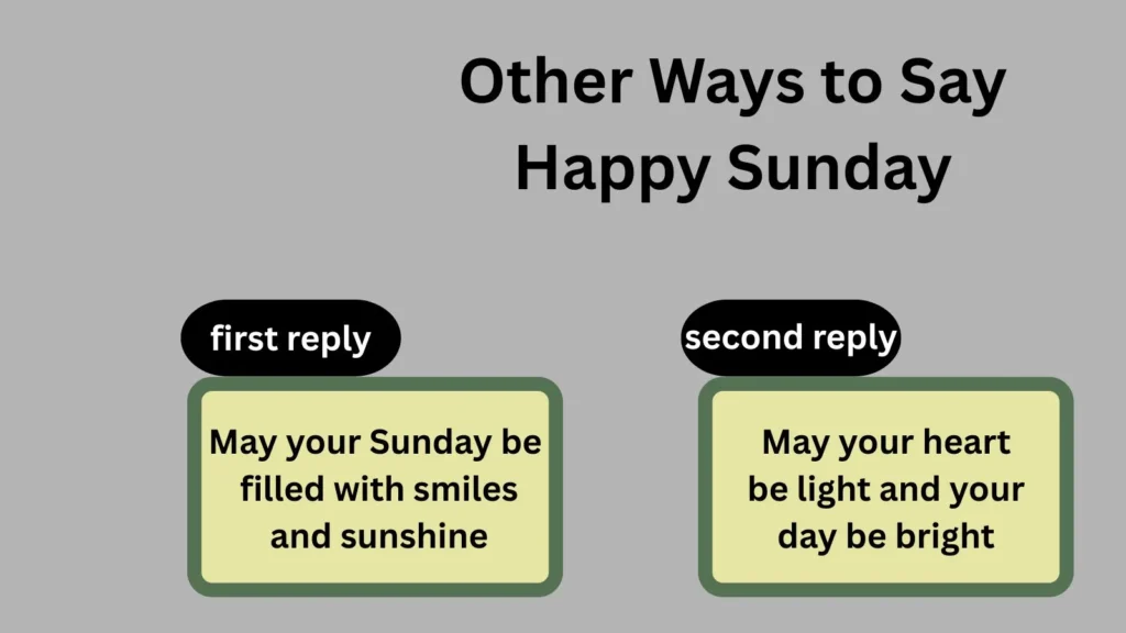 220 Different Other Ways to Say Happy Sunday