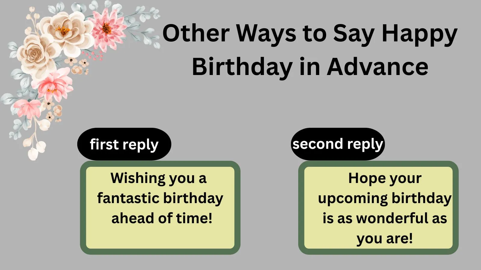 You are currently viewing Best 220 Different Other Ways to Say Happy Birthday in Advance for 2025