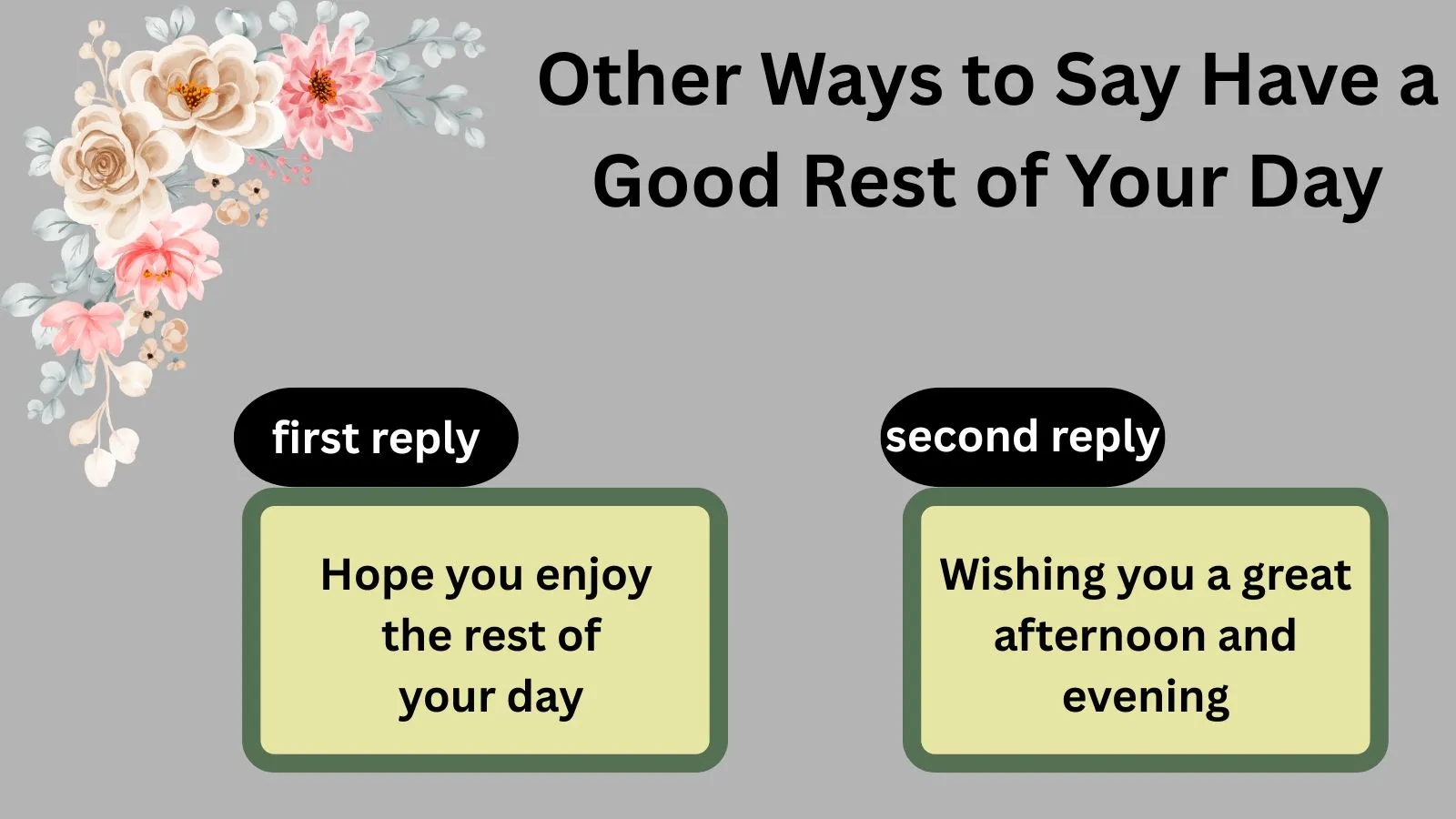 Read more about the article 220 Different Other Ways to Say Have a Good Rest of Your Day for 2025