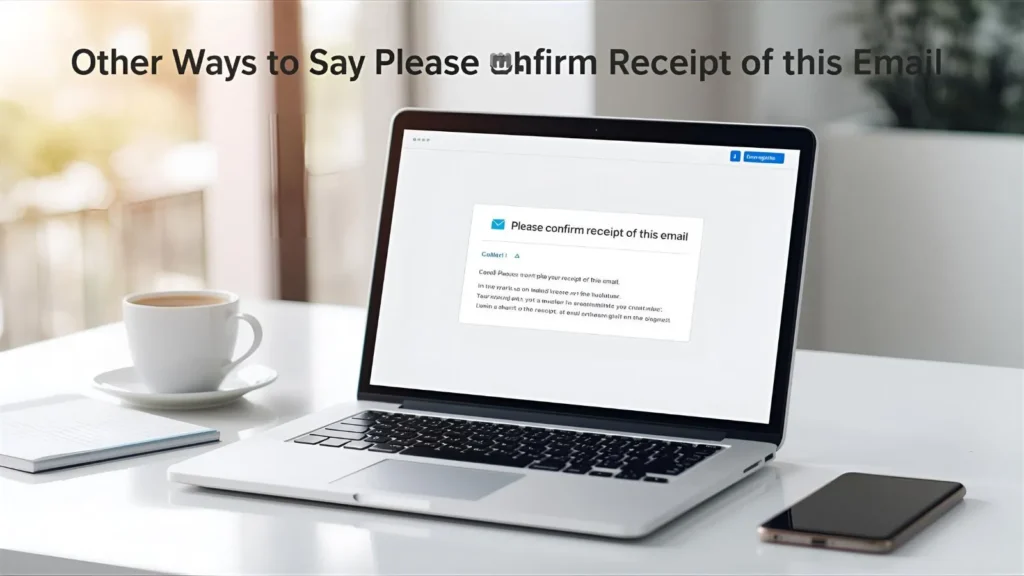 220 Different Other Ways to Say Please Confirm Receipt of This Email
